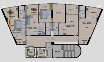 Imagem 4: EC Apartamento com 1 dormitório