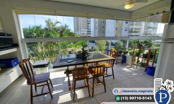 Imagem 6: Apartamento para venda com 111 metros quadrados com 2 quartos em Ponta da Praia - Santos