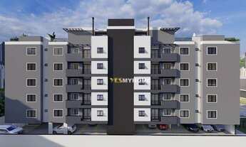 Imagem 2: Apartamento com 3 dormitórios à venda, 77 m² por R$ 413.804 - Planta Estância Pinhais - Pi