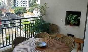 Imagem 7: Apartamento com pé direito duplo na sala e varanda, com 155 m² 3 quartos 2 vagas 5 banheir