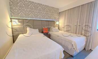 Imagem 2: Flat Melia Ibirapuera, 30m² contendo 1 dormitório 1 vaga de garagem para locação