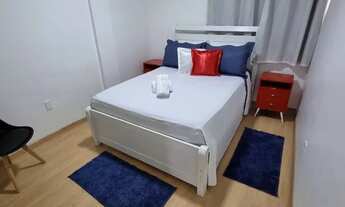 Imagem 3: Quarto e sala mobiliado
