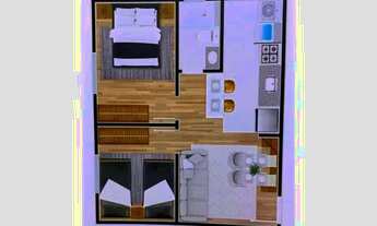 Imagem 2: ALUGUEL VISTA LIVRE 19º ANDAR!!! RESERVA BANDEIRANTES - APARTAMENTO 2 QUARTOSCOM ARMÁRIO