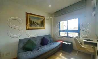 Imagem 3: Flat em Moema com 2 dorms para locação, prox a Av Ibirapuera, Metrô Moema, fácil acesso ao