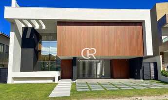 Imagem 2: Casa no Alphaville Fortaleza, Porto das Dunas, com 5 Suítes, Varanda Gourmet e Piscina Par