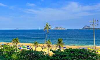 Imagem 2: Luxuoso apartamento frontal mar no quadrilátero de Ipanema!