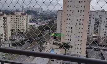 Imagem 2: Apartamento com 3 dormitórios para alugar, 64 m² por R$ 2.797,64/mês - Palmeiras de São Jo