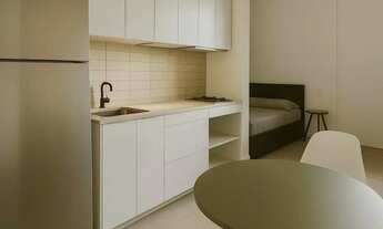 Imagem 3: Studio mobiliado de 22m² no Edifício Aurora Mercês, Curitiba