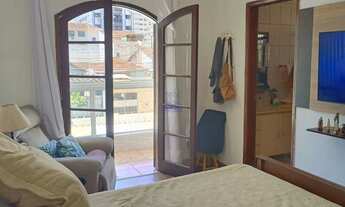 Imagem 5: Sobrado isolado 3quartos 2suítes 3banheiros 2vagas piscina Marapé Santos-SP