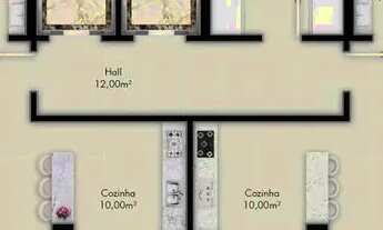 Imagem 3: Apartamento - 4 dormitórios - 4 Suítes - localizado em Itapema / Castelo Branco REF: DW603