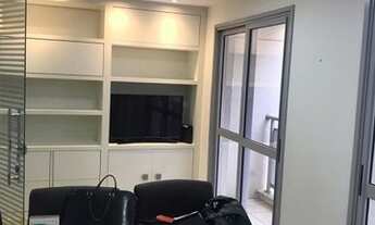 Imagem 2: Sala Comercial reformada com 34 m² de área útil, 1 banheiro, 1 copa, 1 vaga