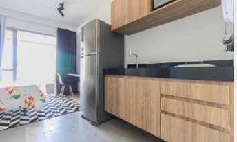 Imagem 2: Apartamento no Brooklin com 1 dormitório e 1 vaga