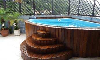 Imagem 1: Cobertura com 3 dormitórios à venda, 207 m² por R$ 790.000 - Marapé - Santos/SP