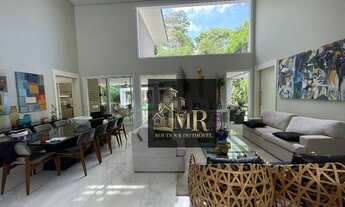 Imagem 2: Alphaville Campinas - Magnifica e Ampla Casa à Venda. Living para 4 ambientes com pé direi