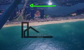 Imagem 2: Posto 8 da Av Lucio Costa amplo apto varandão linda vista sala 1 quarto dep completa pisc