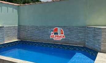 Imagem 2: Casa com 2 dormitórios à venda, 90 m² por R$ 340.000 - Pedreira - Mongaguá/SP