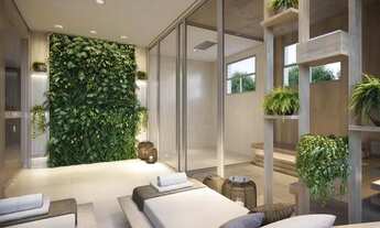 Imagem 3: NEO BROOKLIN l Venda l Planta 76m² l 74m² l 2 Suítes l Lavabo l