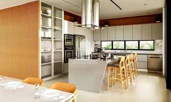 Imagem 2: Moderna Casa a venda Alphaville com 4 suítes, mobiliada, condomínio clube!