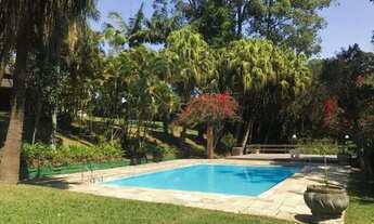 Imagem 5: Magnífica propriedade na Fazendinha, amplo living com pé direito duplo, 4 suítes, piscina