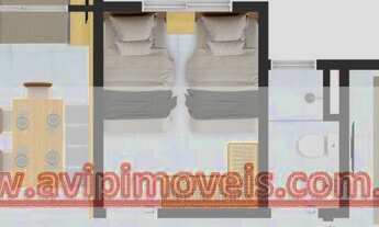 Imagem 4: Apartamento para Venda em Taubaté, Chácara São Manoel, 2 dormitórios, 1 banheiro