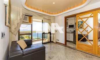 Imagem 5: Vista mar, Francisco Otaviano dois quartos suíte com varanda vaga portaria 24 hs