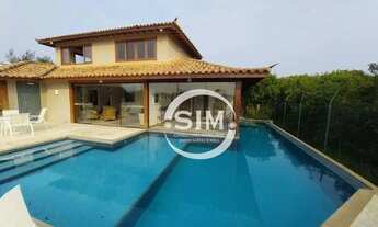 Imagem 2: Casa com 5 dormitórios para alugar, 220 m² por R$ 15.000,00/mês - Village de Búzios - Arma