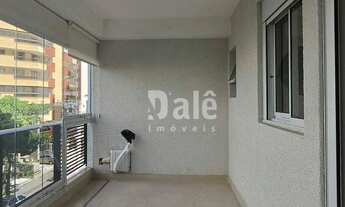 Imagem 5: Apartamento com 1 dormitório para alugar, 40 m² por R$ 3.820,87/mês - Jardim Aquarius - Sã