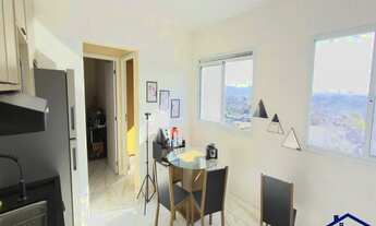 Imagem 3: Apartamento de 36m² Semi-mobiliado Com 2 Dormitorios e 1 Vaga de Garagem No Infinity Home