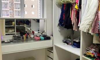 Imagem 6: Apto novo, todo reformado, com 56m2. 1 banheiro, sala, cozinha, sacada, 2 quartos sendo um