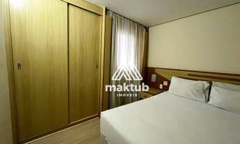 Imagem 3: Flat com 1 dormitório para alugar, 44 m² por R$ 1.650,00/mês - Centro - Santo André/SP