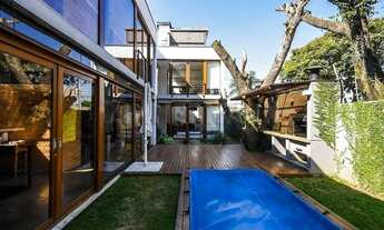 Imagem 3: Casa Moderna á venda no Alto de Pinheiros, com 3 suítes, 4 vagas, Piscina e churrasqueira