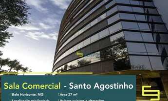 Imagem: Sala à venda, 27 m² e 01 vaga - Santo