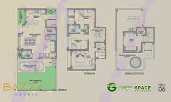 Imagem 3: Casa sobrado em condomínio com 3 quartos no Lançamento! Sobrado Em Condomínio No Bom Retir