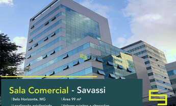 Imagem: Sala para alugar, 99 m² - Savassi - Belo