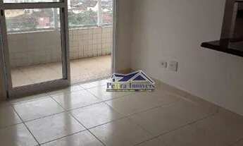 Imagem 2: Apartamento com 2 dormitórios à venda, 55 m² por R$ 300.000 - Caiçara - Praia Grande/SP