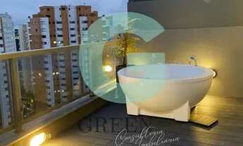 Imagem 2: Cobertura nova para locação no Panamby com terraço e hidromassagem