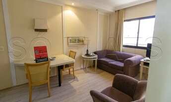 Imagem 3: Flat no The World disponível para locação na Vila Olímpia próx ao Shopping e Av dos Bandei