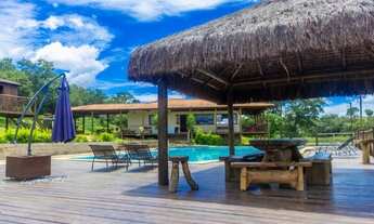 Imagem 2: Pousada de 24.8ha, lagoa artificial, piscina, quiosque, sauna, e muito mais,Baldim
