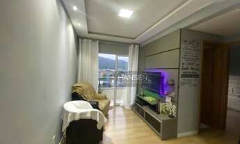 Imagem 4: Apartamento com 2 dormitórios para alugar, 53 m² por R$ 2.137/mês - Iririú - Joinville/SC