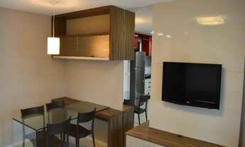 Imagem 3: APTO. DE 56 M², TODO MOBILIADO, COM VARANDA, VISTA MAR, 2 SUÍTES (SENDO UMA REVERSÍVEL) EM