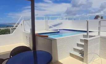 Imagem 4: Cobertura 4/4, 2 suítes, Piscina Privativa, vista mar em Piatã