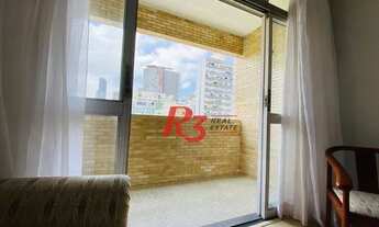 Imagem 2: Apartamento com 2 dormitórios à venda, 87 m² por R$ 566.000,00 - José Menino - Santos/SP