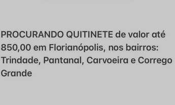 Imagem: PROCURANDO QUITINETE p/alugar