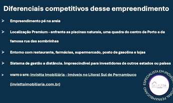 Imagem 2: PORTO DE GALINHAS - 40 m² LOFT no Centro de Porto, com piscina PRÓX. A RUA DAS SOMBRINHAS