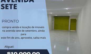 Imagem: Avenida sete de Setembro, sem luvas