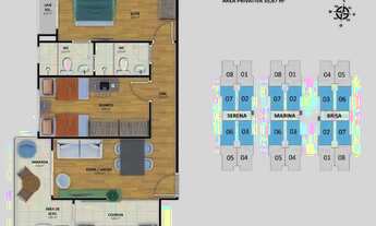 Imagem 2: Lançamento Ventura Patamares 2/4 e 3/4 com suíte e varanda, 55m2 a 63m2