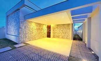 Imagem 4: Casa de Alto Padrão em Condomínio 4 Quartos (4 Suítes) + Armários Planejados+ Piscina Aque