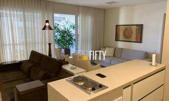 Imagem 3: Apartamento com 1 dormitório para alugar, 74 m² por R$ 7.803,50/mês - Brooklin - São Paulo