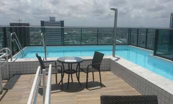 Imagem 7: Imperdível flat em Boa Viagem com 25m2,andar alto,área de lazer por apenas 175 mil