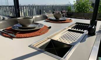 Imagem 3: Cobertura no Piscine Bras 120m² com 3 dormitórios e 1 vaga